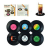 Vinyl Record Coasters