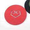 Round Absorbent Felt Cup Coaster