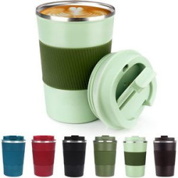 12Oz Vacuum Insulated Mug Spill Proof With Leakproof Lid