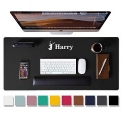 31.5" x 15.7" Leather Desk Mouse Pad