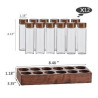 Coffee bean packaging test tube display rack