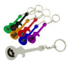 Guitar Shaped Bottle Opener with Keychain