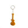 Guitar Shaped Bottle Opener with Keychain