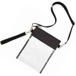 Transparent Cross Body Purse Bag