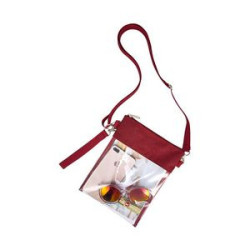 Transparent Cross Body Purse Bag