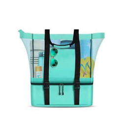 Detachable Mesh Beach Tote Bag