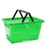 2 Handle Plastic Shopping Basket