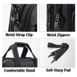 15 Inch Laptop Briefcase Messenger Bag