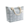 Large Canvas Striped Beach Bag