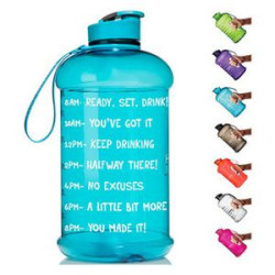 74oz Motivational Water Bottle with Time Marker