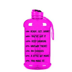 74oz Motivational Water Bottle with Time Marker