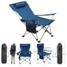 Outdoor Sitting And Lying Dual-purpose Folding Chair