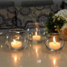 Glass Candle Holder For Tea Lights
