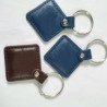 Leatherette Quadrate Keychain