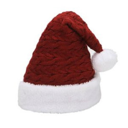 Knitted Woolen Christmas Hat