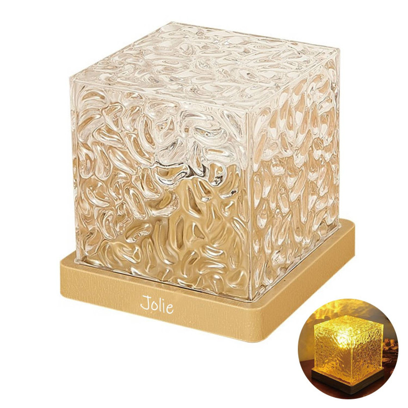 Light and shadow atmosphere crystal lamp