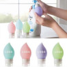2 OZ Silicone Travel Squeeze Cosmetic Bottles