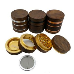 4-Layer Wooden Spice Grinder
