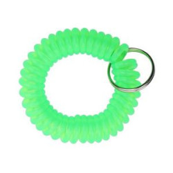 Transparency Flexible Spiral Coil Stretchable Key Chain