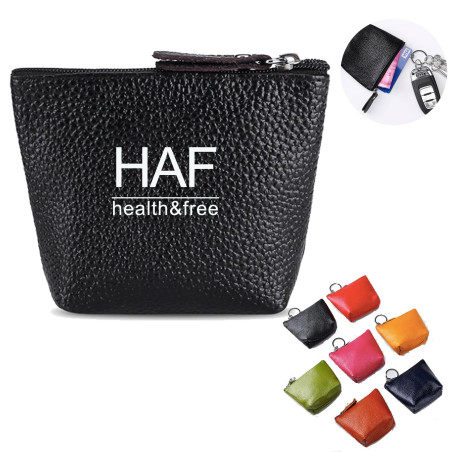 Mini Coin Wallet with Keychain Holder