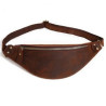 Durable Cowhide Leather Fanny Pack for Men Women