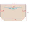 Classic 10Oz Brushed Finish Canvas Pouch 9 1/2"W X 6"H X 3"D