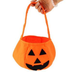 Halloween Party Supplies Non-Woven Fabrics Pumpkin Bags