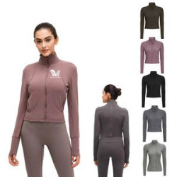 Women's Full Zip-up Yoga Jacket