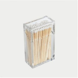 Acrylic Matchbox With Matches