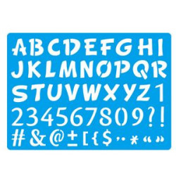 Custom Plastic Stencil