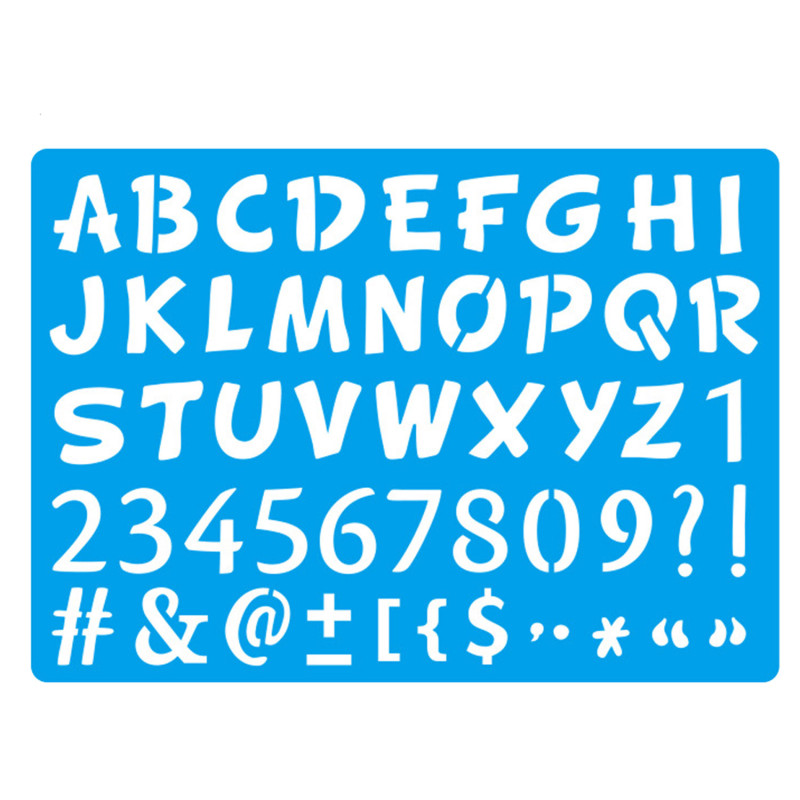 Custom Plastic Stencil