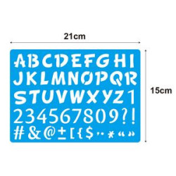 Custom Plastic Stencil