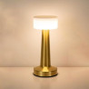 Metal Table Lamp Eye-Caring Rechargeable
