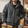 Men' Cotton Military Cargo Bomber Jacket
