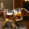 17Oz Heavy Large Beer Glasses with Handle