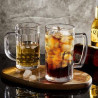 17Oz Heavy Large Beer Glasses with Handle