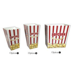 Paper Popcorn Buckets