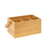 Bamboo Utensil Organizer for Countertop
