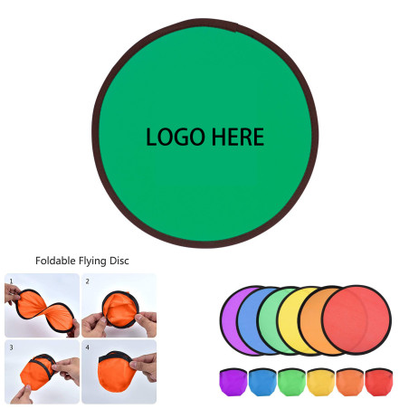Foldable Flying Disc Collapsible Fan