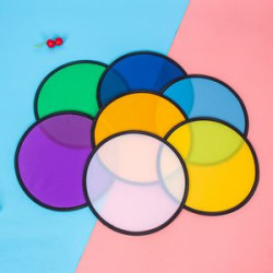 Foldable Flying Disc Collapsible Fan