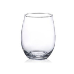 16 Oz. Plastic Stemless Wine Glass