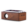 Portable Wooden Speaker Stereo Induction Usb Charging Audio