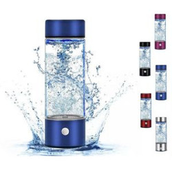 15Oz Portable Hydrogen Water Ionizer Bottle