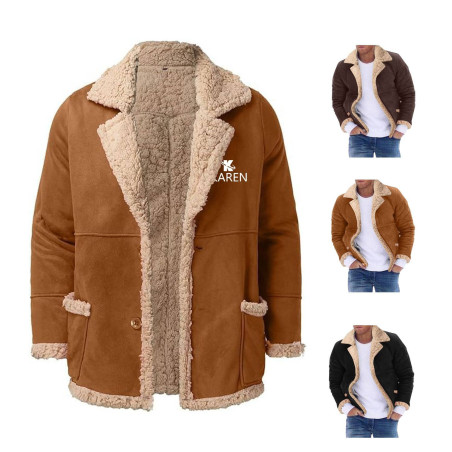 Thick Thermal Cotton Fleece Lined Winter jacket