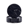 Creative PU Leather Insulation Coaster