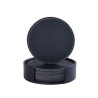 Creative PU Leather Insulation Coaster