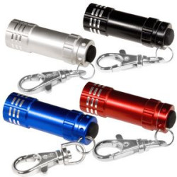 Metal LED Torch Keychain