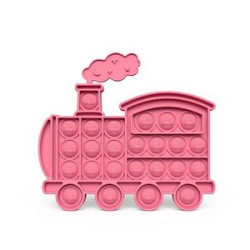 Train Car Bubble Fidget Silicon Toys