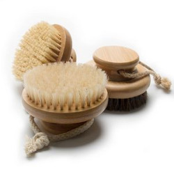 Bamboo Dry Body Shower Brushes