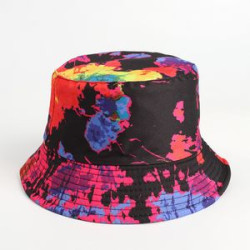 New Folding Double-sided Cotton Bucket Hat